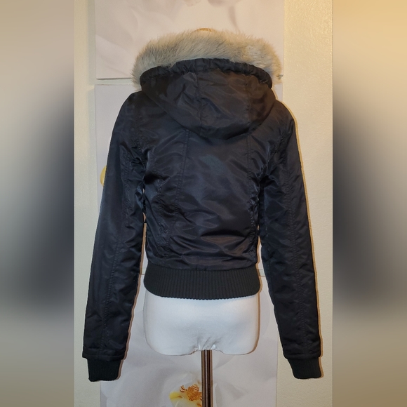 Black Warm Jacket/Coat - Picture 8 of 16